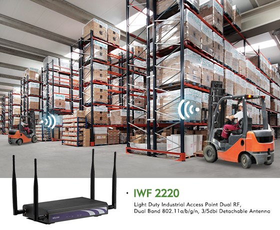Industrial Wi-Fi AP Provides Real-time Data Access across Light Industrial Environments